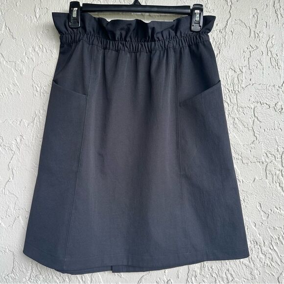 LULULEMON Skirt Women 6 Trip Taker Pocket Black High Rise‎ - Picture 3 of 7